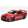 MOTORHELIX M83426 1/18 Nissan Skyline Gt-r (R34) Customized Version Active Red