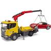 BRUDER 03552-scala 1:16- CAMION SOCCORSO STRADALE SCANIA SUPER 560R - NUOVO