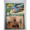 Kenner LOTTO 2x KENNER MEGA FORCE ATTACK HELICOPTERS VINTAGE NEW NIB Triax V-Rocs RARI