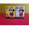 LEGO BrickHeadz Disney Mickey & Minnie 41624 41625 Nuovi Sigillati