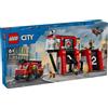 LEGO City 60414 Caserma dei Vigili del Fuoco con Camion Nuovo Sigillato