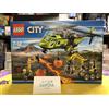 LEGO CITY 60123 - Elicottero dei Rifornimenti Vulcanici - Nuovo Sigillato