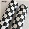 Vinylify Pellicola Vinile Adesiva Bandiera a Scacchi Nero Bianco Auto Moto Racing