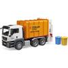 BRUDER 03762- scala 1:16- MAN TGS CAMION TRASPORTO RIFIUTI - FUORI CATALOGO