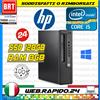 Hp PC DESKTOP COMPUTER FISSO HP 800 G1 i5 RAM 8GB 128GB SSD OTTIME CONDIZIONI WIN11