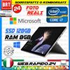 Microsoft NOTEBOOK TABLET MICROSOFT SURFACE PRO 4 1724 13,5 CPU I5-6300U RAM 4GB SSD 128GB