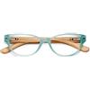 MAST INDUSTRIA ITALIANA Srl OCCHIALE DA LETTURA PREMONTATO TWINS PLATINUM EMMA CELESTE +1,00