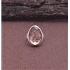 Anello Artigianale In Argento Sterling 925 Con Pietra Di Morganite Brown C-32
