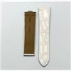 Cartier Santos Dumont cinturino alligatore bianco white KD97IN21 21/18mm