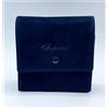 Chopard pochette scatola viaggio travel box orologio blu velluto originale