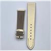 Patek Philippe cinturino sabbia tela spazzolato brushed fabric 17/14mm