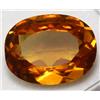 Zaffiro Champagne Ceylon Naturale 9,40 Ct Certificato 15x11 MM Ovale Splendid...