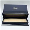 Chopard scatola orologio/bracciale watch/bracelet box pelle blu blue leather