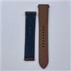 Cartier Santos cinturino orologio pelle vegetale marrone brown KDATLABL 18.5/16