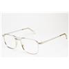 Desil vintage DESIL eyeglasses 20/000 14k white gold plated eyewear metal frame 80s