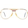 Ferrari Eyeglasses FERRARI F13 montatura gold pilot obsession eyeglasses vintage 80s