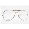 FERRARI F43 Pilot Eyeglasses Old Money Oversized Red Vintage 80s Quiet Luxury