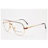 LINO VENEZIANI occhiali quiet luxury VENEZIANI red gold pilot obsession eyeglasses vintage 80s