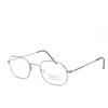 United Colors of Benetton UCB 123 Eyeglasses 1990s Italy NOS Silver Geometric Wi