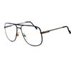 FERRARI F26 Pilot Eyeglasses Old Money Oversized Black Vintage 80s Quiet Luxury