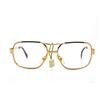 ALAN PACKARD eyeglasses in metallo Gold Plated vintage pilot 1960s