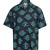 LACOSTE - Camicia fantasia - Blu notte