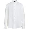 EMPORIO ARMANI - Camicia in lino - Bianco