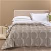 Caleffi Trapunta MATRIMONIALE Amber MOKA Raso Jacquard Caleffi