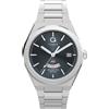 Timex Q Continental GMT TW2Y12100 - Orologio da uomo da 39 mm, cinturino in acciaio inox e quadrante nero
