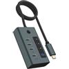 ICY BOX Hub USB 3.2 Gen 2 Type-C IB-HUB1454-C31