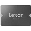 Lexar NS100 2,5 SATA III 6Gb/s SSD 256GB, SSD 2,5 Interno, Disco a Stato Solido, Unità a Stato Solido Interna Fino a 520 MB/s di Lettura, SSD SATA per Laptop, Computer Desktop, PC