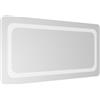 vidaXL specchio da bagno vidaXL LED 40x80 cm