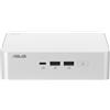 ASUS NUC 15 PRO+, Intel Core Ultra 5 225H, NO RAM/SSD, Barebone, Bianco