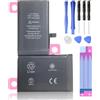 XITAIAN 3.82V 12.22Wh 3200mAh 616-00346 Batteria di Ricambio per iPhone X A1865 A1901 A1902 con Strumenti di Installazione