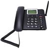 PUSOKEI Telefono Fisso Cordless GSM 4G con Scheda SIM, Telefono da Tavolo Classico GSM Wireless con Emergenza SOS, Facile da Usare per Lavoro o Famiglia