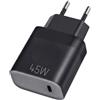 acce2s Caricatore USB-C 45W per Oppo Find X9 Ultra Pro, A6x A6 A5 A60, Reno 14 FS F 14 13 Fast Charge