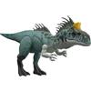Mattel Games Mattel Jurassic World Ruggito Selvaggio Crylophosaurus | JW JKL80 - Statuetta snodata con attacco, luci, ruggito, gioco digitale tramite codice