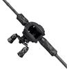 Abu Garcia MAX X Black Ops Casting Combo canna e mulinello da pesca, 1,98 m 10-40g, River Set, Baitcast Combos per pescatori di predatori d'acqua dolce, luccioperca e lucioperca - Nero