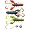 Berkley Cheburashka Fishing Pack, Tutto ciò che serve per provare il efficace stile di pesca con esche Cheb, include pesi, ami e esche, adatti per la cattura di pesce persico, luccio, lucioperca