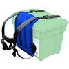 Shakespeare Seatbox Sherpa- Porta Contenitore da Pesca, colore: Blu