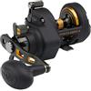 PENN Fathom® II Star Drag Reel, mulinello da pesca in acqua salata, mulinelli convenzionali, mare - pesca costiera e offshore, pesca da riva e kayak, unisex, oro nero, 12 | mano destra