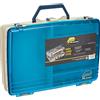 Plano Two-Tier Satchel Double Sided Tackle Box Scatola per la conservazione dell'attrezzatura da pesca, per la conservazione di esche, esche artificiali, esche morbide e altri attrezzi da pesca