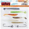 Berkley Esca morbida Urbn Kit Minnow - Assorted - Sinking - 6pc - 1525663