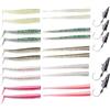 Savage Gear Sandeel Kit - 10cm e 11cm Paddle Tail e Slug Lures per i pescatori di mare, include teste Jig, perfette per la cattura di pesci predatori in acqua salata Assortito Variegato