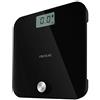 Cecotec Bilancia Surface Precision EcoPower 10000 Healthy Black. Con pulsante, superficie in vetro temperato ad alta sicurezza, sensori di precisione