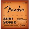 Fender AuriSonic 60XL Corde Chitarra Acustica Phosphor Bronze 10-48 | Suono caldo ed equilibrato, corde extra leggere, bronzo fosforoso, di lunga durata