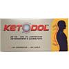 ALFA WASSERMANN Ketodol 25 Mg+200mg Antinfiammatorio Mal Di Testa E Mal Di Denti 20 Compresse