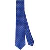 KITON CRAVATTA DI KITON IN SETA 06 BLU Uomo