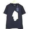 ZAPA T-Shirt Uomo XL Manica Corta Blu Scuro Con Logo Collo Giro