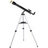BRESSER Arcturus 60/700 AZ design in carbonio - Telescopio per obiettivo con adattatore per fotocamera smart-telefoon